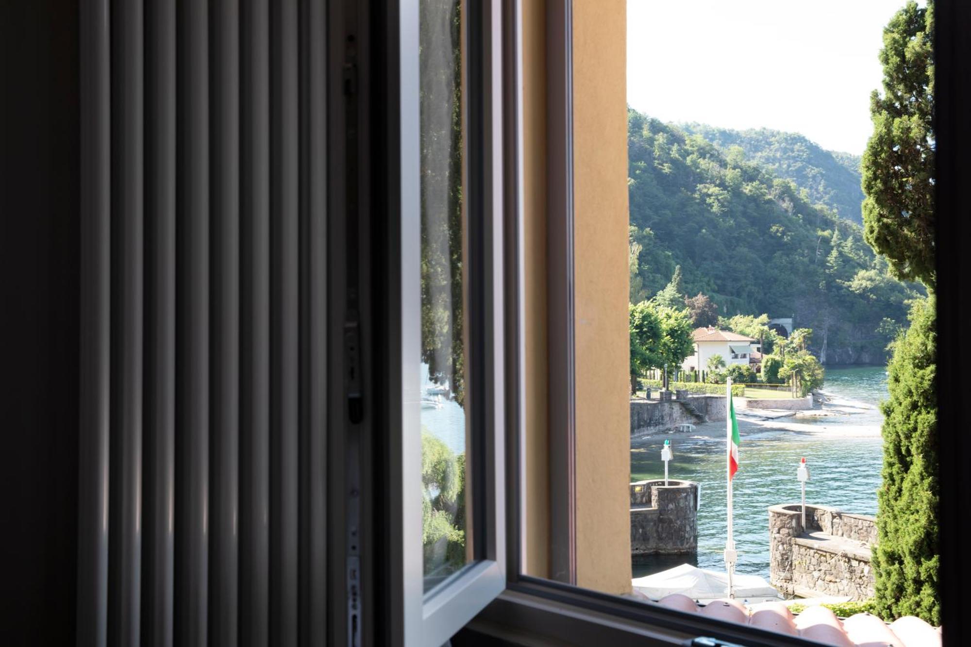 Camin Hotel Colmegna Luino Esterno foto