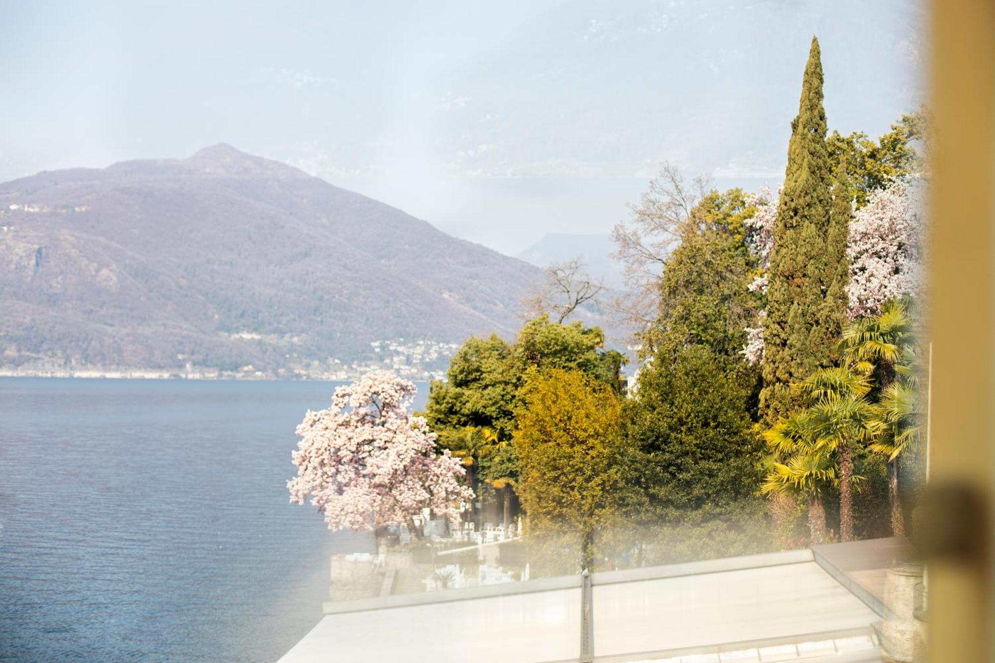 Camin Hotel Colmegna Luino Esterno foto