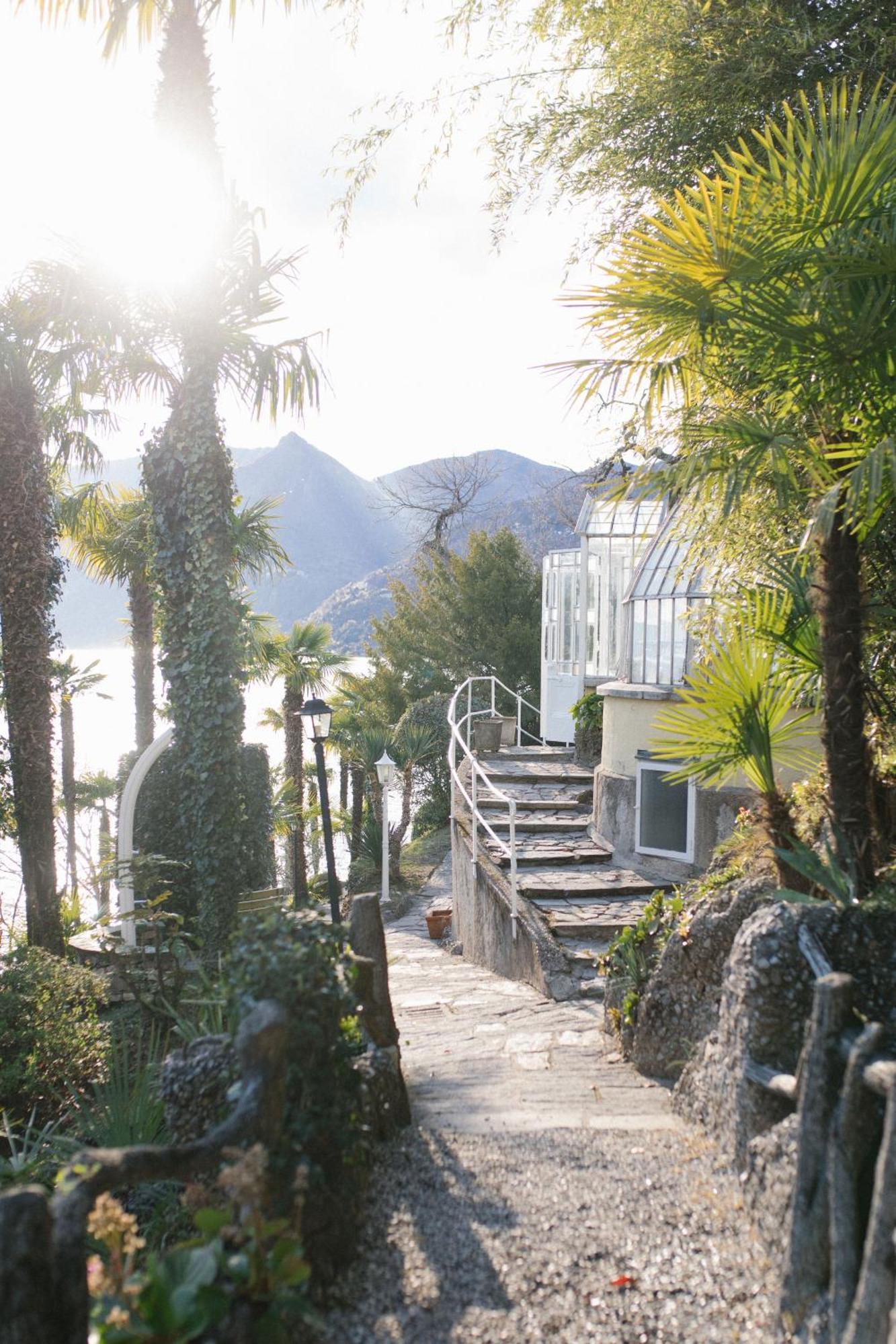Camin Hotel Colmegna Luino Esterno foto