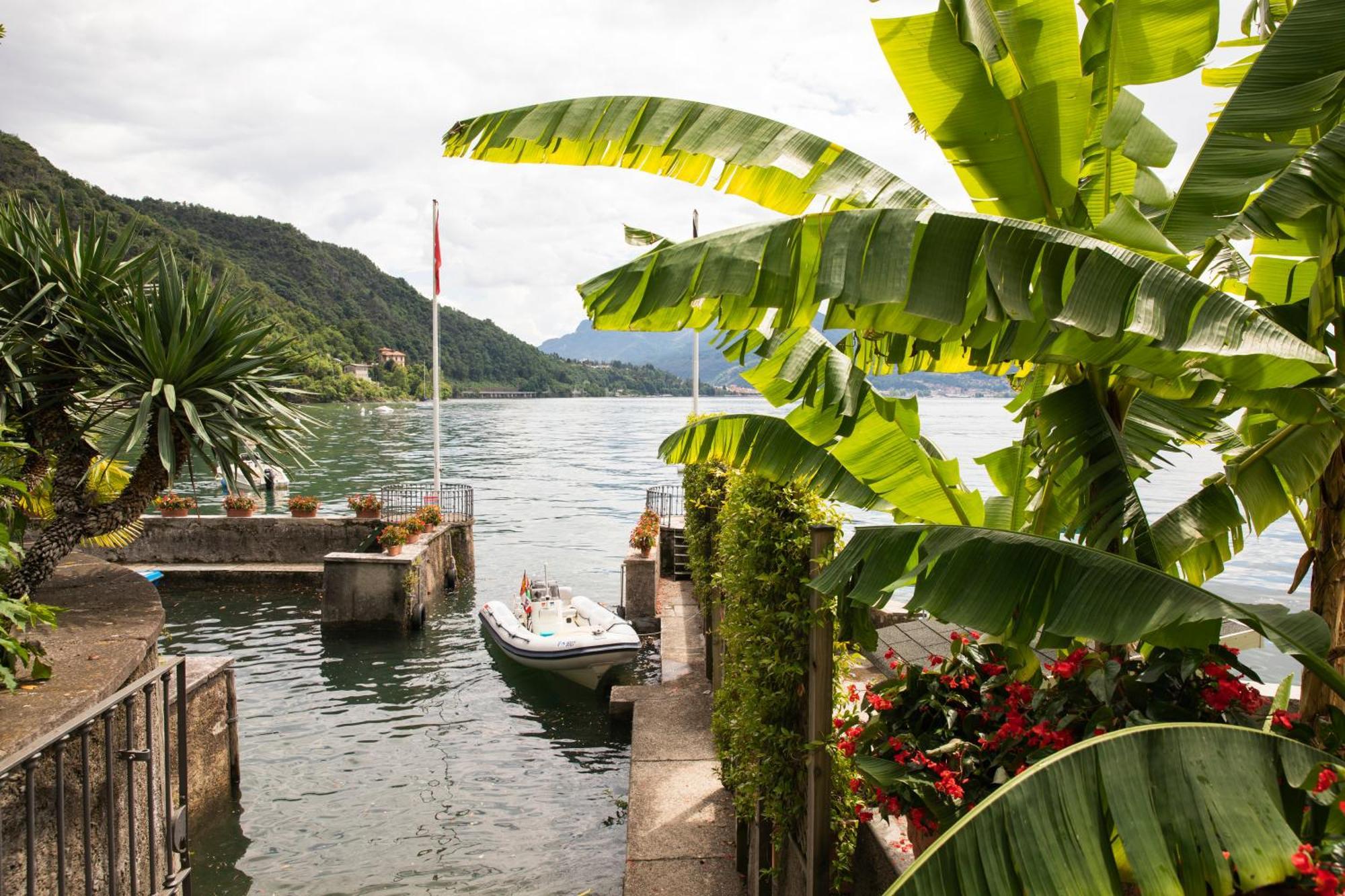 Camin Hotel Colmegna Luino Esterno foto